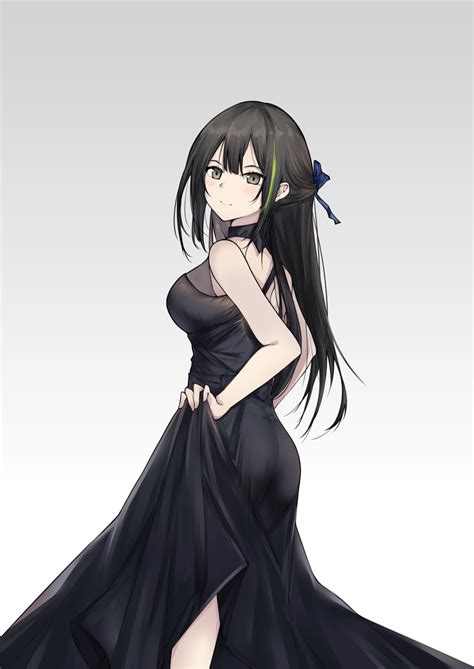 Black Dress Zerochan Anime Image Board