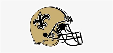 Saints Nfl Drawings New Orleans Saints Helmet Logo Free Transparent