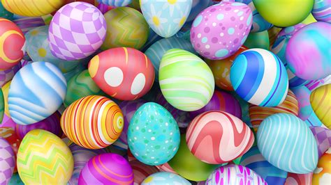 Happy Easter Colorful Eggs Wallpaper 1600x900 Resolution Wallpaper