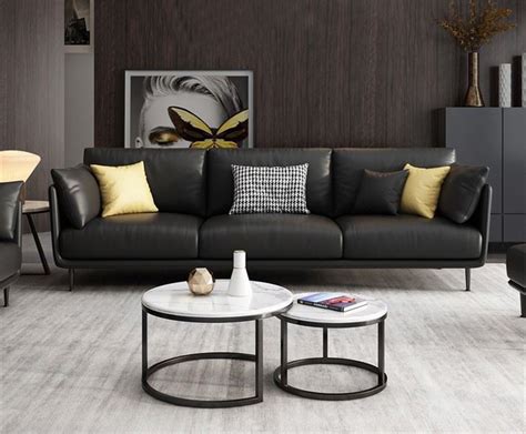 China Customized Best Modern Leather Sofa Suppliers Manufacturers
