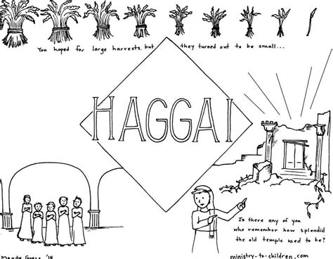 You can find even more bible resources for kids here including free printables, scripture memory. Haggai Bible Coloring Page | Ministry-To-Children