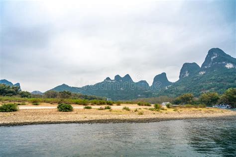 Landscape Of Li River In Guilin Guangxi Province China Stock Photo