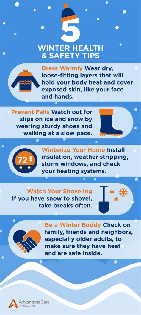5 Winter Health And Safety Tips Advantagecare Physicians