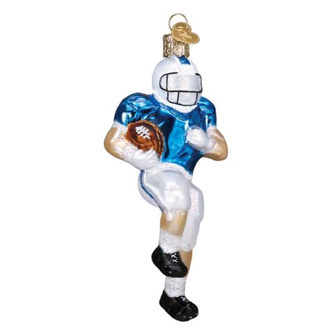 Football Player Ornament Culbreth And Co The Go To Christmas Guy