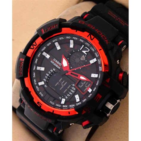Casio G Shock Protection Wr 20 Bar Red Watch