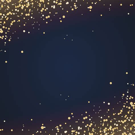 Minimal Wallpaper With Decorative Gold Glitter Particles