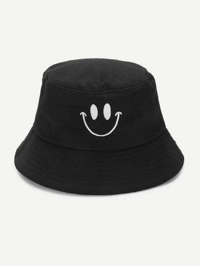 Embroidered Detail Bucket Hat Hats Bucket Hat Bucket