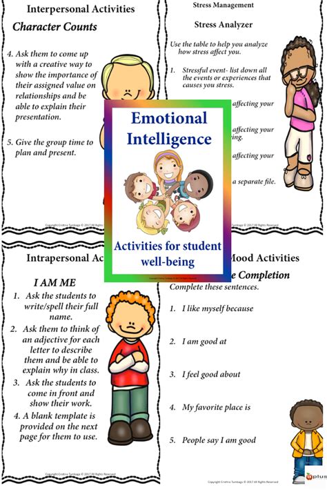 Emotional Intelligence Activities For Student Well Being Emotional