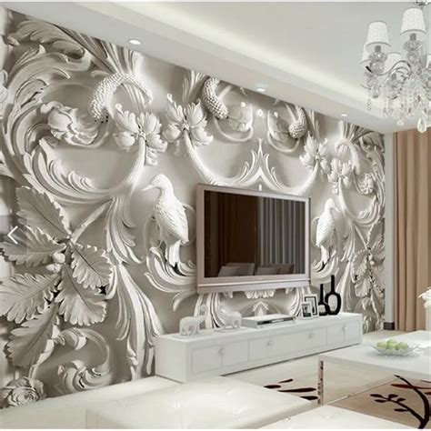 Beibehang Custom Large Scale Mural Wallpaper 3d Stereoscopic Classic