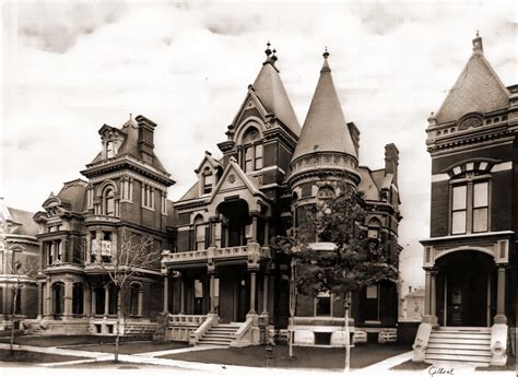 16 Beautiful Victorian Homes And Mansions In Old Detroit From The Early