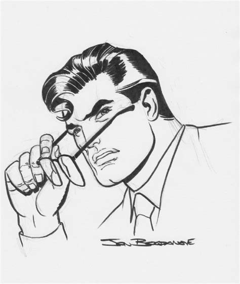 Clark Kent Doing The Glasses Thing Comic Art Jon Bogdanove Comic Art
