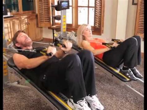 Chuck Norris Loves Exercising With Total Gym Total Gym Total Gym