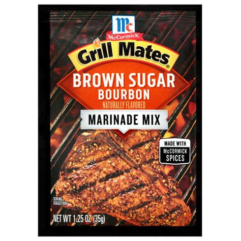 Mccormick Grill Mates Brown Sugar Bourbon Naturally Flavored Marinade 35g Tops Online