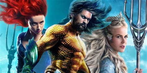 Aquaman Movie Character Posters Highlight Arthur Mera And Atlanna