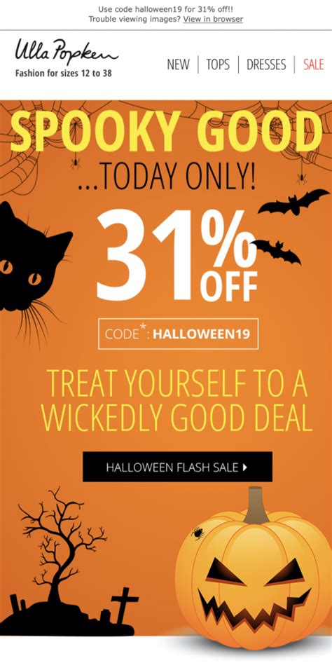 The Best Halloween Email Marketing Campaigns From 2019 Mail Designer