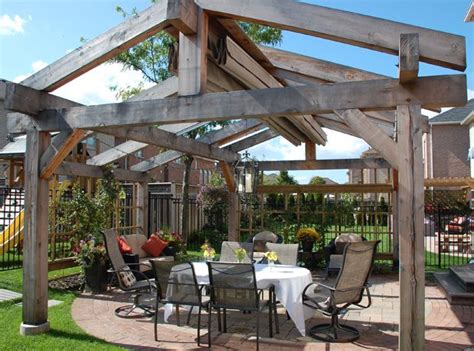 Pitched Retractable Canopy In Oakville Shadefx Canopies Pergola