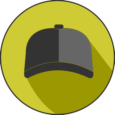 Premium Vector Cap Icon Flat Fashion Icons