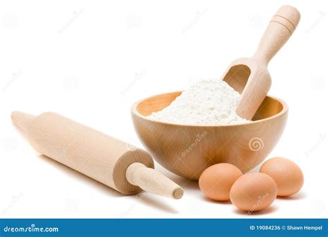 Baking Ingredients Stock Photo Image Of Dough Bake 19084236