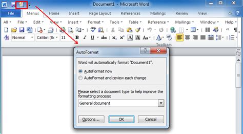 How to make the page numbers in the header. Where is the AutoFormat in Microsoft Word 2007, 2010, 2013 ...