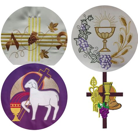Bordados Religiosos Copa Cruz Manteles Y Ornamentos Liturgicos