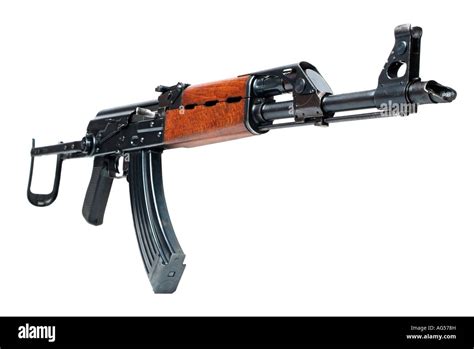 Kalashnikov Ak47 Automática Akms Rifle De Asalto Fotografía De Stock
