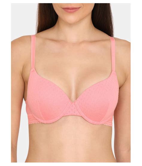 Buy Zivame Cotton Push Up Bra Pink Online At Best Prices In India