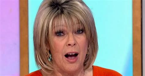 loose women s ruth langsford exposes coleen nolan for savage off camera jibe chronicle live