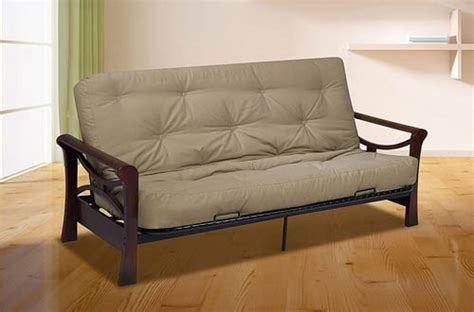 Nonetheless, since it fits a full size futon mattress (sold separately), it is big enough to be the focus of your living room. Top 10 Best Full Size Memory Foam Futon Mattresses Reviews ...