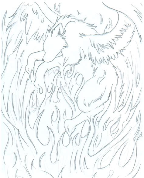 Fire Wolf By Ultimatewolflover1 On Deviantart