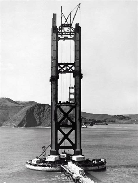 Amazing Photographs Of The Construction Of The Golden Gate