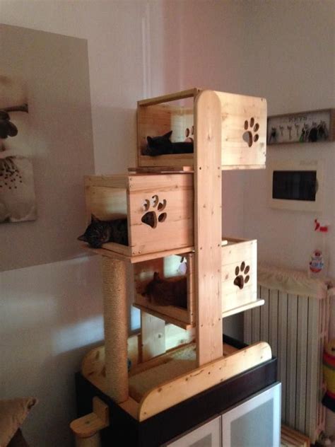 20 Cat Tree With Litter Box
