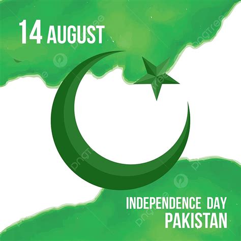 Happy Independence Day 14 August Pakistan Greeting Card Pakistan