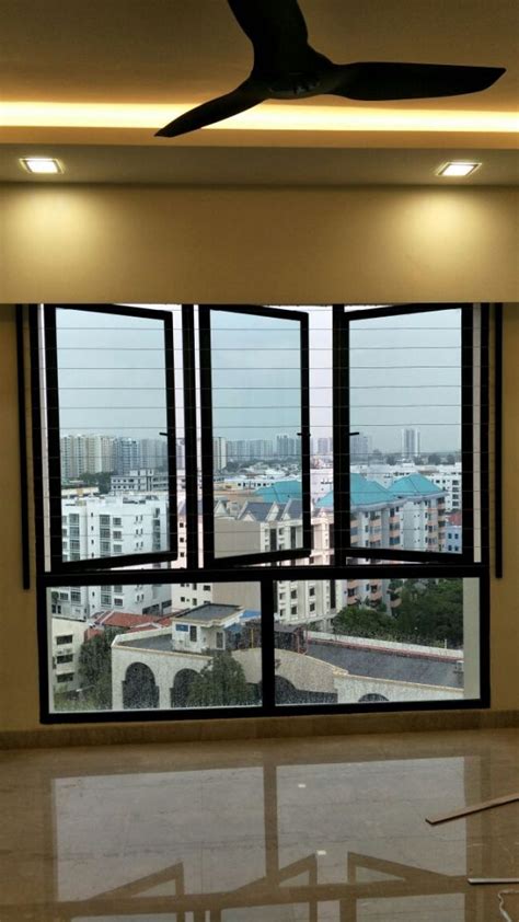 Singapore's best solution provider for invisible grilles. Netizen kpkb window grilles installed by U-Gate Design Pte ...