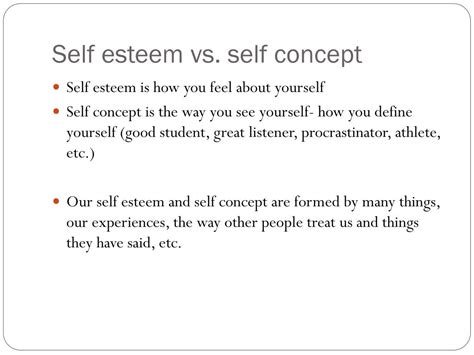 Ppt Self Esteem And Self Concept Powerpoint Presentation Free