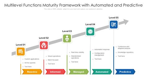 Multilevel Functions Maturity Framework With Automated And Predictive