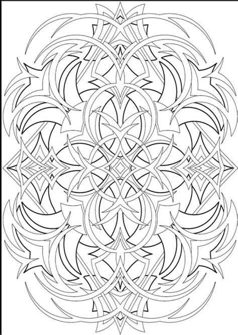 Tribal Adult Coloring Pages