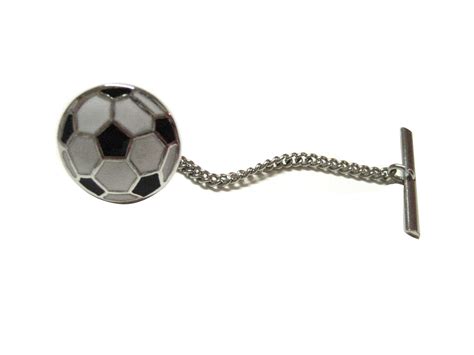 Soccer Ball Tie Tack Kiola Designs