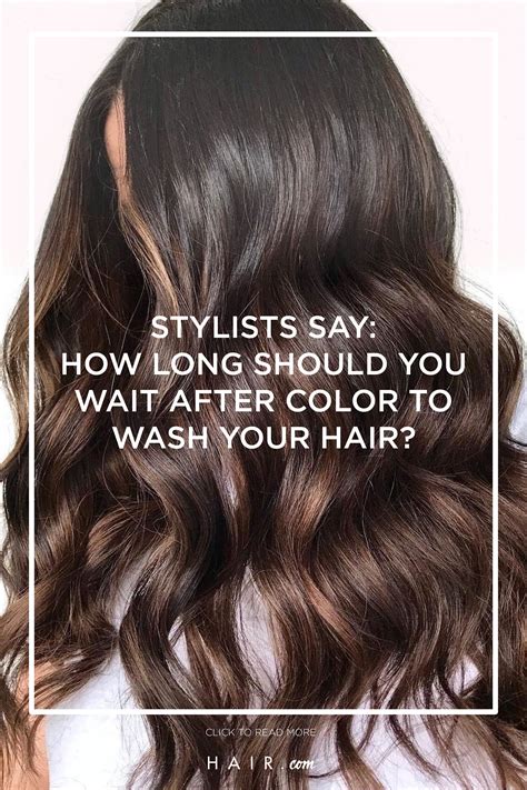Check spelling or type a new query. Stylists Say: How Long Should You Wait After Color To Wash ...