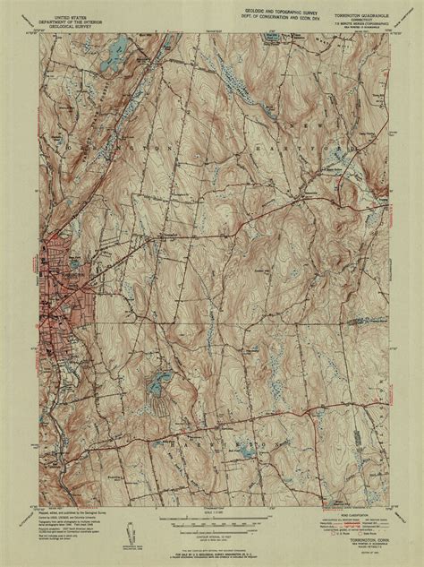 Torrington Quadrangle 1951 Usgs Topographic Map 131680 Flickr