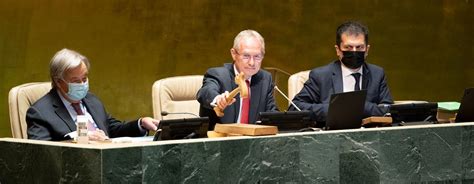 Interview New General Assembly President Will Seek Every Opportunity To Build Trust Un News