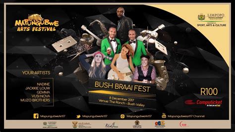 Mapungubwe Arts Festival Bush Braai Lineup Youtube
