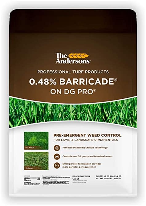 The Andersons Pro Turf Barricade Granular Pre Emergent Weed Control