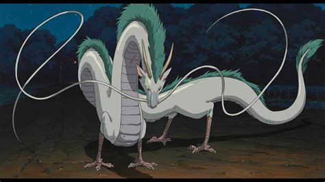 1600x900 Resolution Animated Gray Dragon Studio Ghibli Spirited