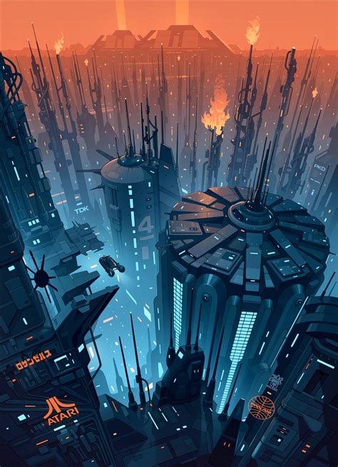 Future Cityscape By Brian Taylor Cyberpunk City Cyberpunk Kunst