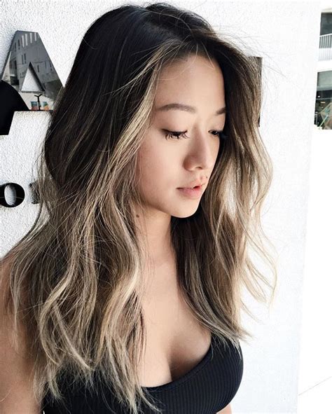 Dark To Light Perfection More Asian Hair Blonde Highlights Balayage