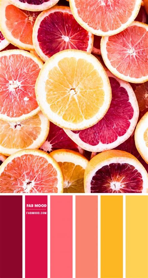 Pink And Yellow Color Scheme Color Palette 53 1 Fab Mood Wedding