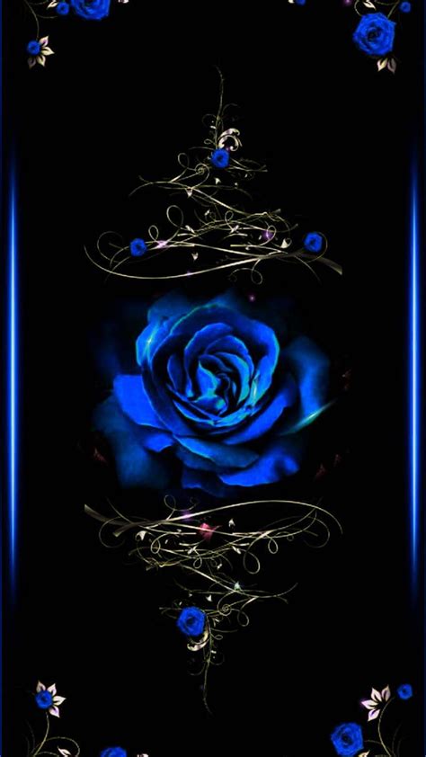3840x2160px 4k Free Download Blue Rose Edge Original Blue Galaxy