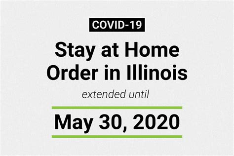 14 and has immediately declared a second state of emergency. Illinois Stay-at-Home order extended until May 30 with ...