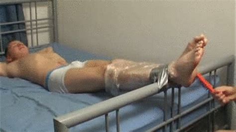 Carl Ducktaped To The Bed Being Tickled By Chris LadsFeet And