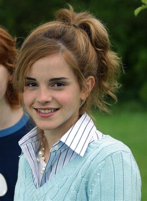 Emma Watson 2004 La Times Photoshoot Emma Watson Makeup Emma